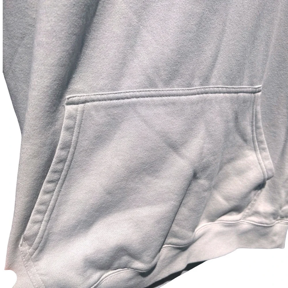 Billabong Hoodie Men Large Tan/Gray Boardshort Co Graphic Pullover Fleece